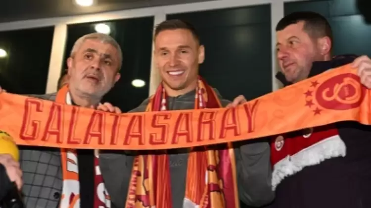 Galatasaray'ın yeni transferi İstanbul'a geldi!