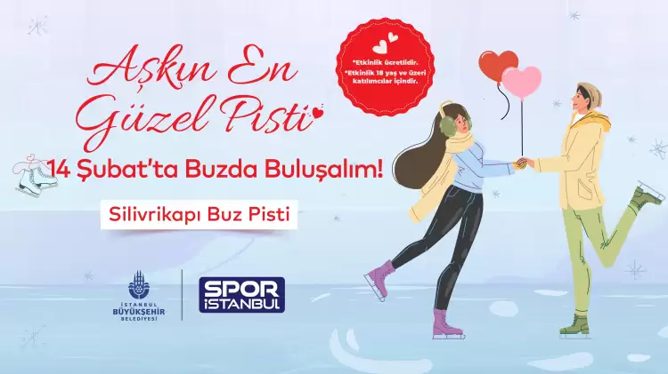 14 Şubat’ta “Aşkların En Güzel Pisti”ne davet!