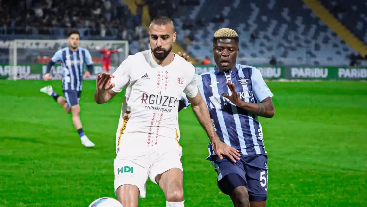 Süper Lig Adana Demirspor - Antalyaspor Maç Sonucu: 1-1 (Yazılı Özet)