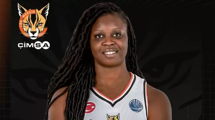 ÇİMSA ÇBK Mersin'e Fransız pivot: Christelle Diallo!