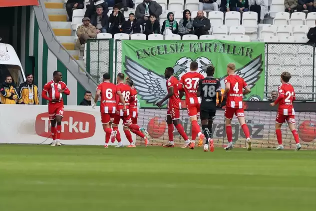 (ÖZET) Konyaspor - Samsunspor MAÇ SONUCU: 0-1