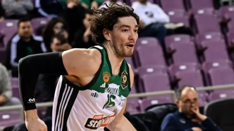 Ergin Ataman ve Cedi Osman'lı Panathinaikos BC Olympiakos'u devirdi kupayı kaldırdı