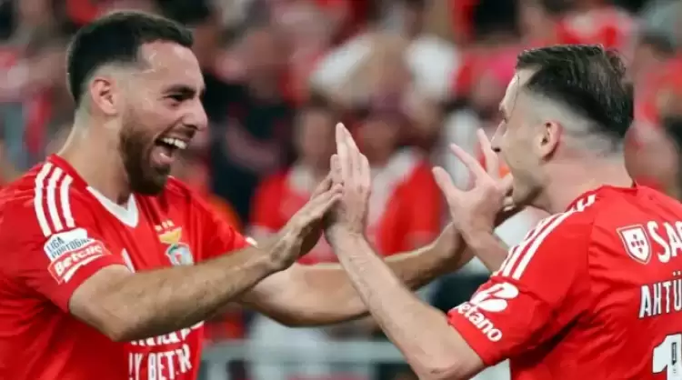 6 gollü Benfica-Monaco maçı nefes kesti, Kerem Aktürkoğlu ve Orkun Kökçü fileleri havalandırdı