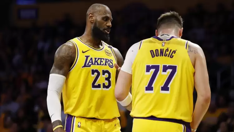 LeBron ve Doncic'li Lakers erteleme maçında mağlup