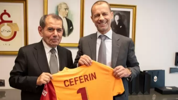 Galatasaray'dan Aleksander Ceferin'e davet!