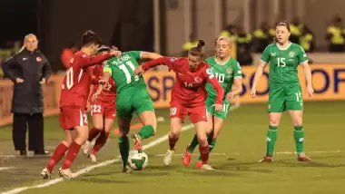 A Milli Kadın Futbol Takımı, İrlanda'ya boyun eğdi