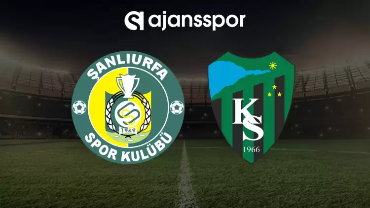 CANLI| Şanlıurfaspor- Kocaelispor maçını canlı izle (Maç linki)