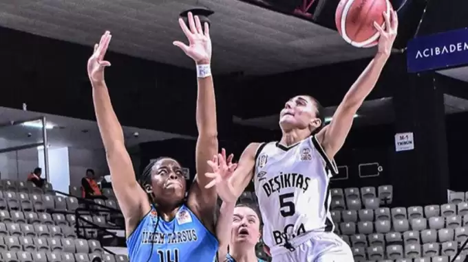 Beşiktaş'tan 30 sayı farkla galibiyet