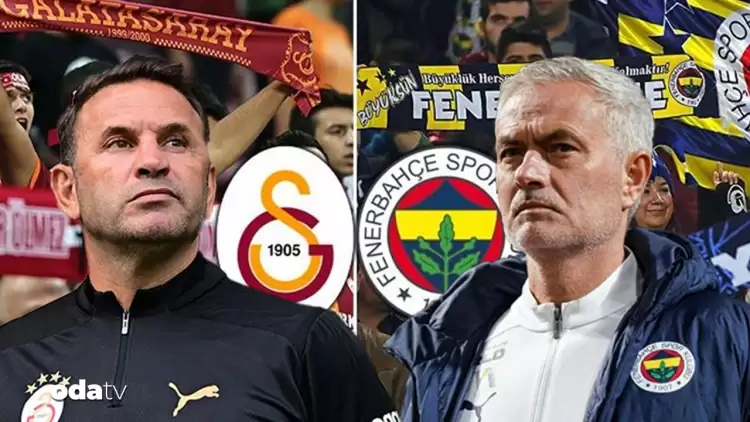 Galatasaray-Fenerbahçe derbisi! İşte Okan Buruk - Mourinho'nun 11'leri