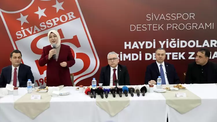 Sivasspor'a destek kampanyası başlatıldı