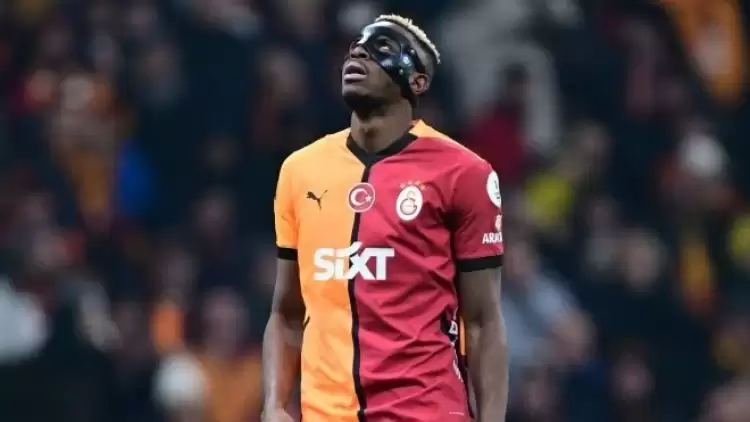 Galatasaray'da Osimhen için sakatlık yanıtı!