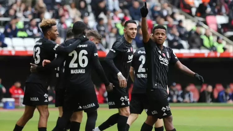 Onvo Antalyaspor - Beşiktaş: 1-2 (Maç sonucu-yazılı özet)