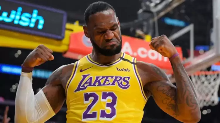 Yaşayan efsane! NBA yıldızı LeBron James tarihe geçti