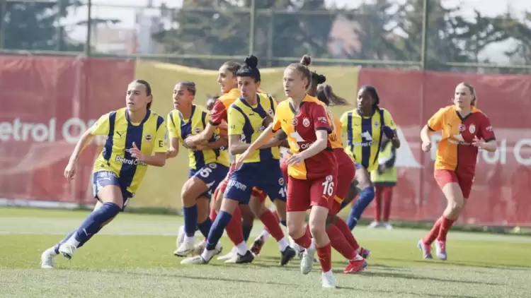 Florya'da dev derbi bitti! Galatasaray ve Fenerbahçe berabere kaldı