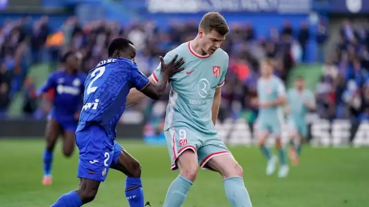 Atletico Madrid, maçı son dakikalarda bıraktı! Getafe...