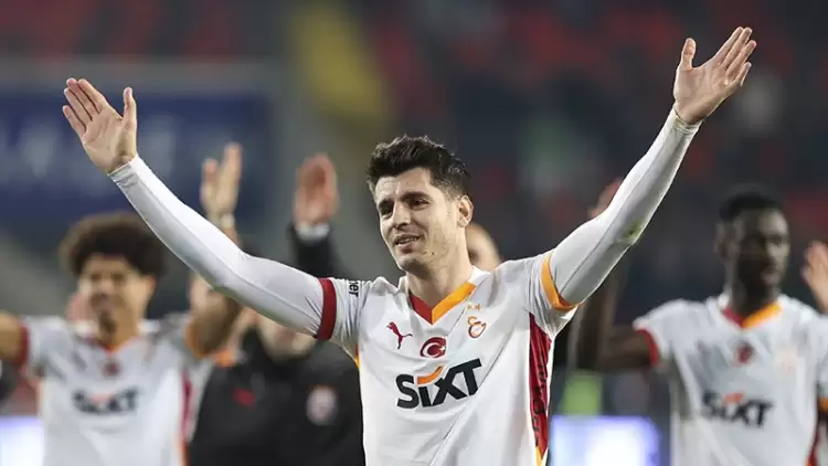 Galatasaray'da Alvaro Morata sevinci!