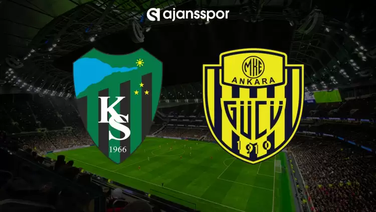 CANLI| Kocaelispor- Ankaragücü maçı yayın bilgisi ve saati 