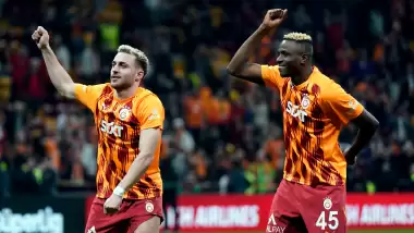 Maç sonu 3'lüsü Osimhen ve Barış Alper'den