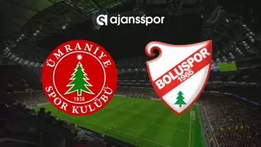 CANLI| Ümraniyespor- Boluspor