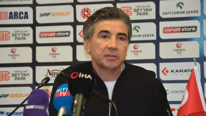 Osman Özköylü: "3-1 önde olduğumuz maç üzdü ama 1 puan teselli oldu"