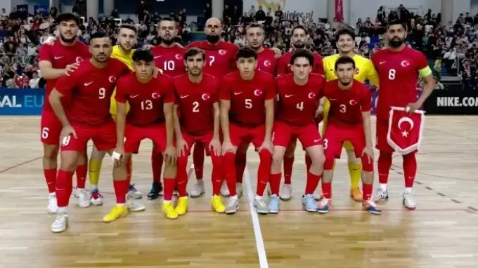 Futsal Milli Takımı, Polonya'ya farklı kaybetti!