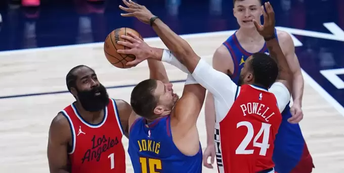 Nuggets - Clippers serisinin son maçı oynandı! İşte tur atlayan takım...