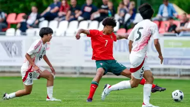 Cristiano Ronaldo Jr, Portekiz ile ilk maçına çıktı!