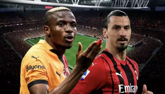 Eski Galatasaraylı Osimhen'i İbrahimoviç'e benzetti! İşte nedeni...