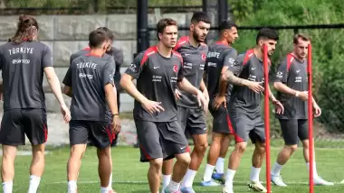 A Millî Takımımız, Foxborough'daki Son Antrenmanını Yaptı