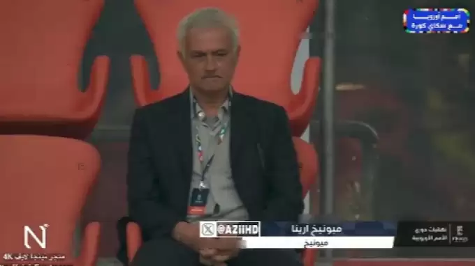 İsmi Portekiz Milli Takımla anılmıştı: Mourinho finali tribünden takip etti