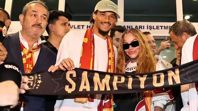 Galatasaray'ın yeni transferi İstanbul'a geldi