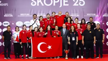 U17 Kadınlar Avrupa Güreş Şampiyonası’nda Türkiye üst üste 3. kez zirvede