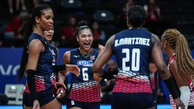 Dominik Cumhuriyeti, Belçika'ya set vermedi