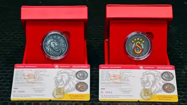 Darphane, Galatasaray'ın 25. şampiyonluğu için hatıra parası basıyor