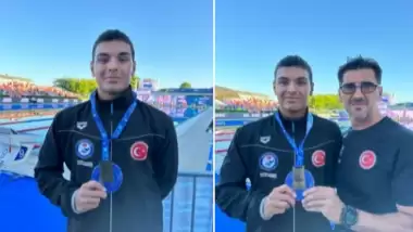 Milli yüzücü Nusrat Allahverdi, Avrupa şampiyonu!