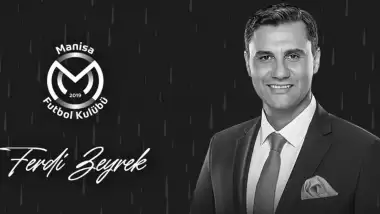 Manisa FK'dan Ferdi Zeyrek anısına özel yas forması