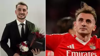 "Eşiyle hiç fotoğraf paylaşmıyor" deniyordu, Kerem Aktürkoğlu'ndan ilk kare geldi