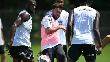 Orkun Kökçü, Beşiktaş formasıyla ilk idmanına çıktı