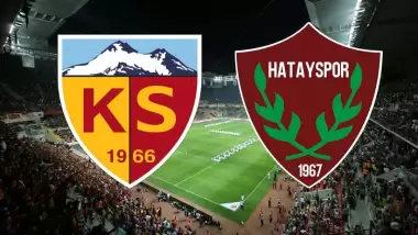 CANLI| Kayserispor- Hatayspor