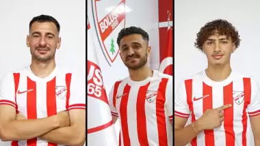  Boluspor’dan 3 transfer birden