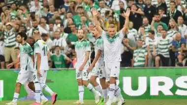 40 bin kişinin izlediği maçta kazanan Bursaspor oldu!