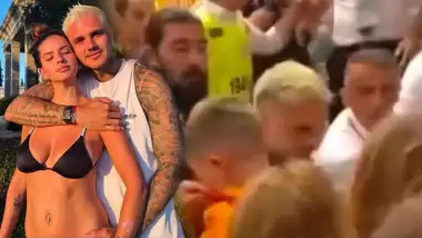 Icardi ile taraftar arasında sürtüşme! Tepki çekti...