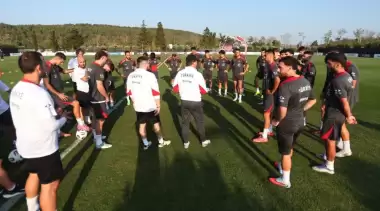 A Milli Futbol Takımı, Gürcistan maçına hazır