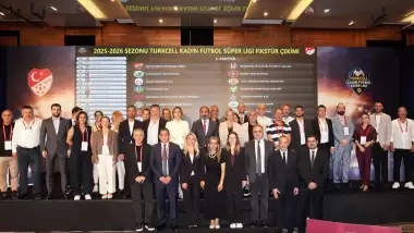 Kadın Futbol Süper Ligi'nde sezonu fikstür çekimi yapıldı!