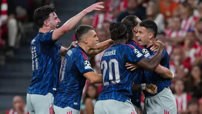 Arsenal, İspanya'dan galibiyetle ayrıldı, Şampiyonlar Ligi'ne 3 puanla başladı