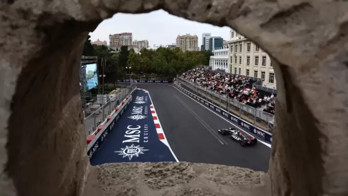 Bakü sokaklarında Formula 1 rüzgarı!