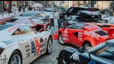 Dünyaca ünlü otomobil rallisi, İstanbul'dan start aldı