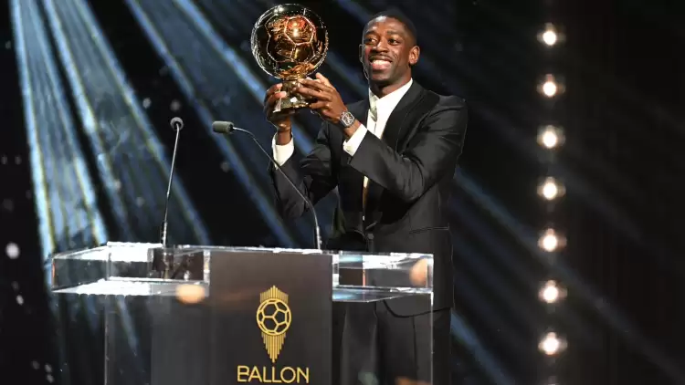 Fenerbahçeli yıldız, Ballon d'Or'u kazanan Ousmane Dembele'ye tebrik etti!