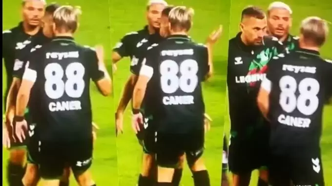 Sakaryaspor'dan takım arkadaşına tokat atan Caner Erkin için flaş karar! Resmi açıklama geldi