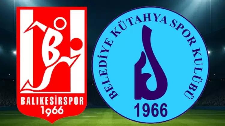CANLI| Balıkesirspor- Kütahyaspor maçını canlı izle (Maç linki)